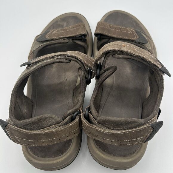 Teva Mens Langdon Sandals Brown 3 Strap Mens Size 9 Waterproof Leather 1015149 - Picture 7 of 13